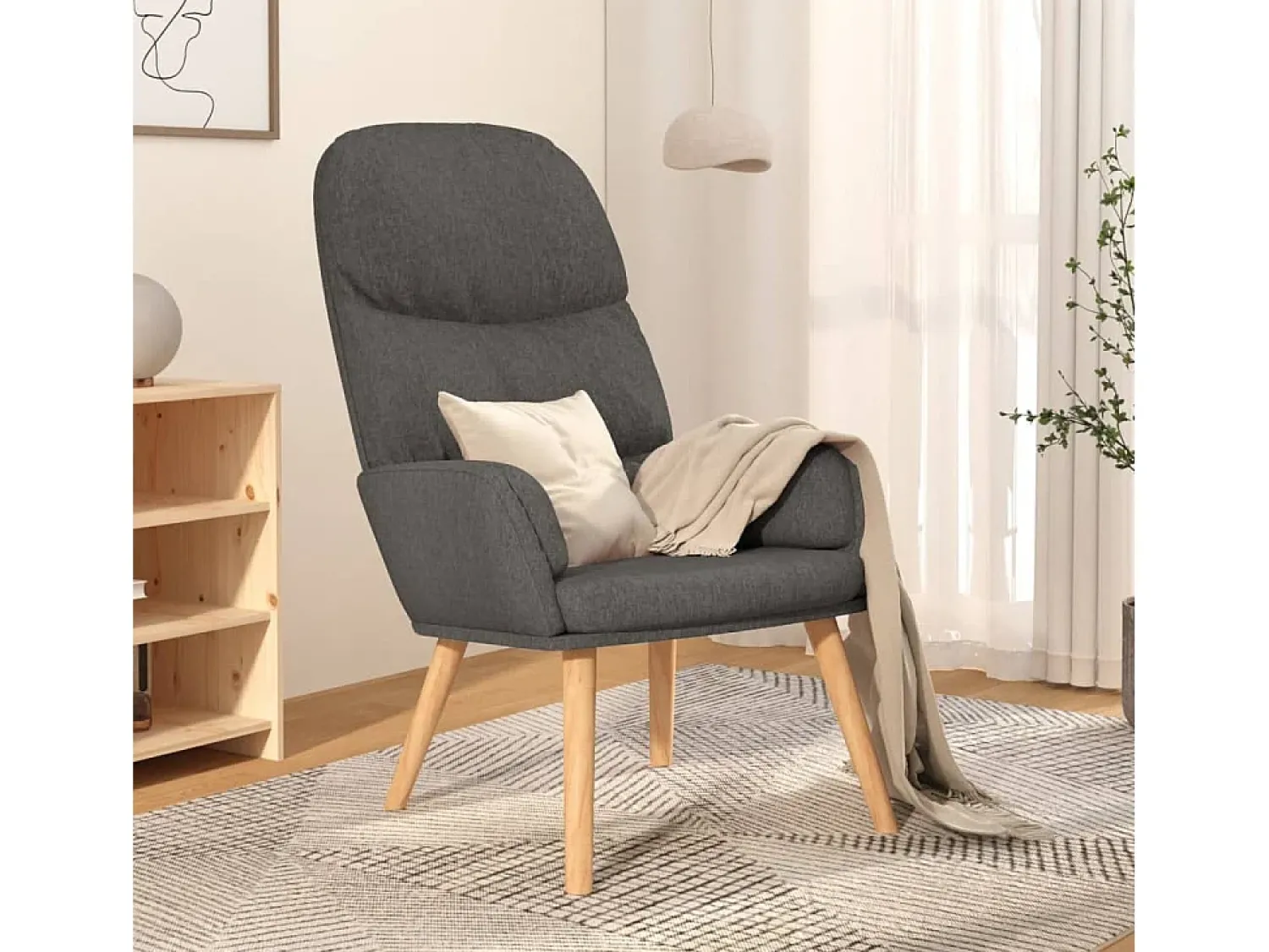 Poltrona | Cadeira Relax tecido -claro SHL993224^ Poltrona