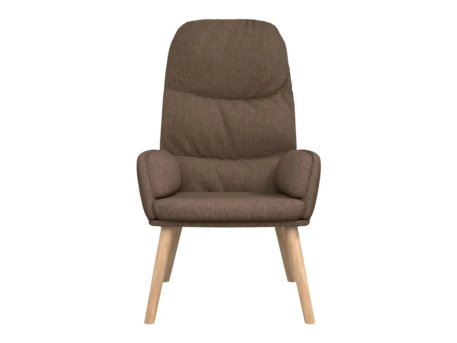 New Poltrona | Cadeira Relax tecido cinzento-acastanhado SHL339348 Taupe