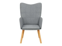 Poltrona | Cadeira Relax tecido -claro SHL49314^ Poltrona