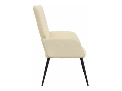 Poltrona| Poltrona | Cadeira Relax tecido cor SHL680319 Creme