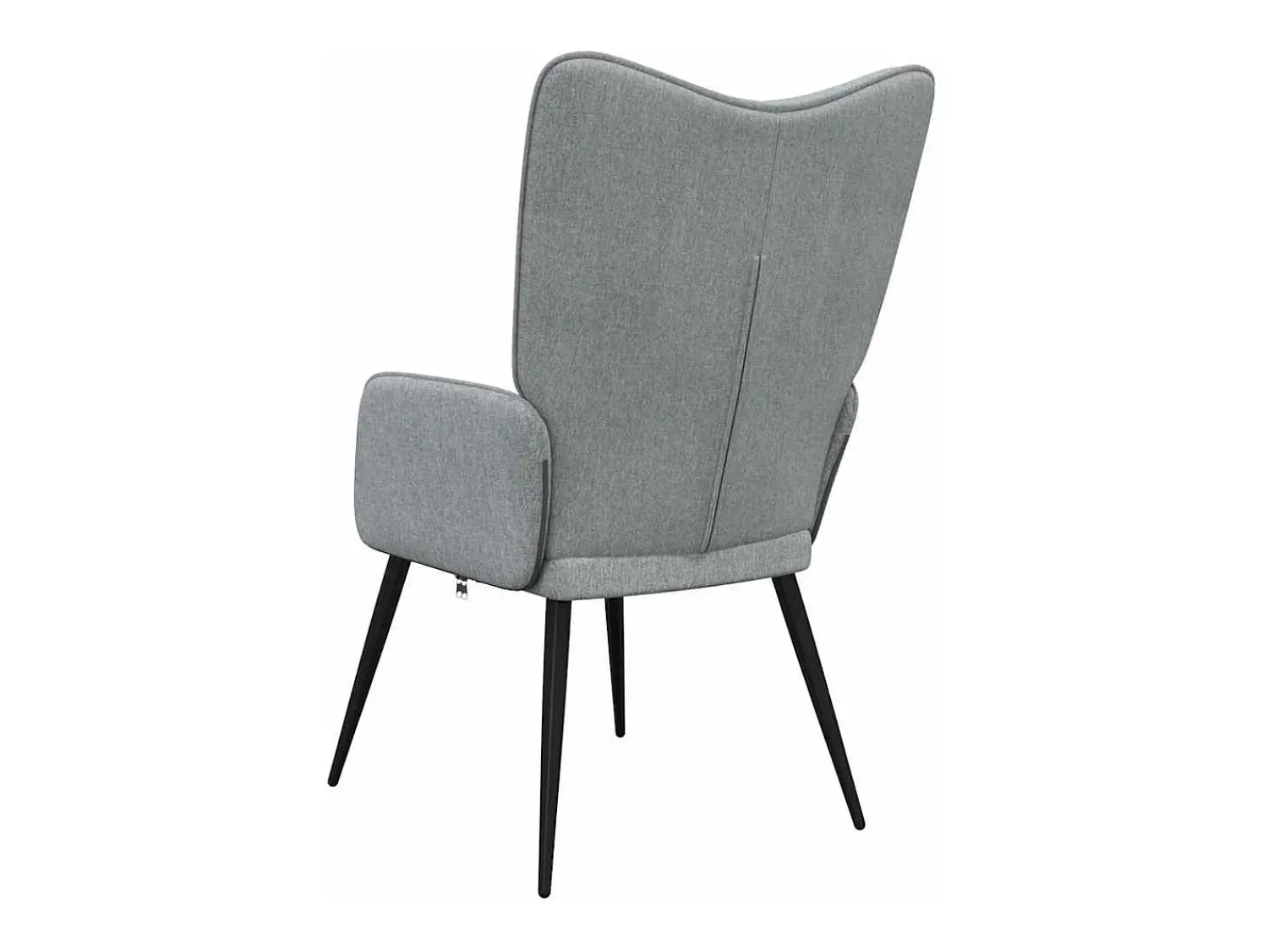 New Poltrona | Cadeira Relax tecido -claro SHL667581 Cinzento