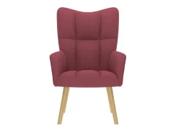 Poltrona | Cadeira Relax tecido tinto SHL172379^ Poltrona