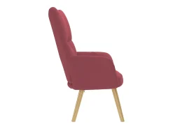 Poltrona | Cadeira Relax tecido tinto SHL172379^ Poltrona