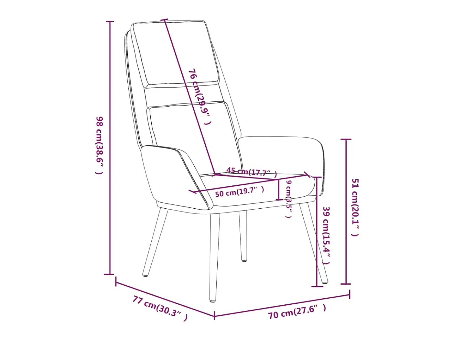Poltrona* Poltrona | Cadeira Relax tecido cor SHL677488 Creme