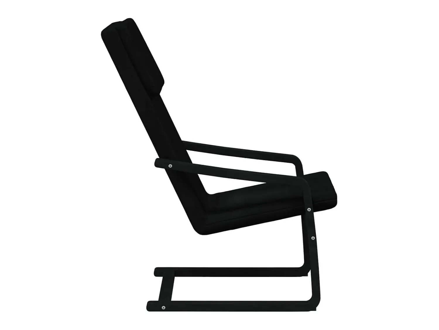 Poltrona| Poltrona | Cadeira Relax tecido SHL600842 Preto