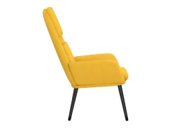Poltrona | Cadeira Relax tecido mostarda SHL474435^ Poltrona
