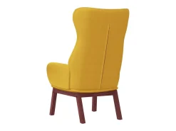 Clearance Poltrona | Cadeira Relax tecido mostarda SHL133406 Amarelo