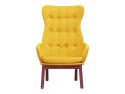 Clearance Poltrona | Cadeira Relax tecido mostarda SHL133406 Amarelo