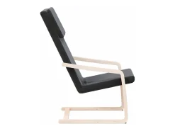 Poltrona* Poltrona | Cadeira Relax tecido SHL840774 Preto
