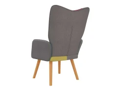 Poltrona* Poltrona | Cadeira Relax tecido de retalhos SHL769143 Multicor