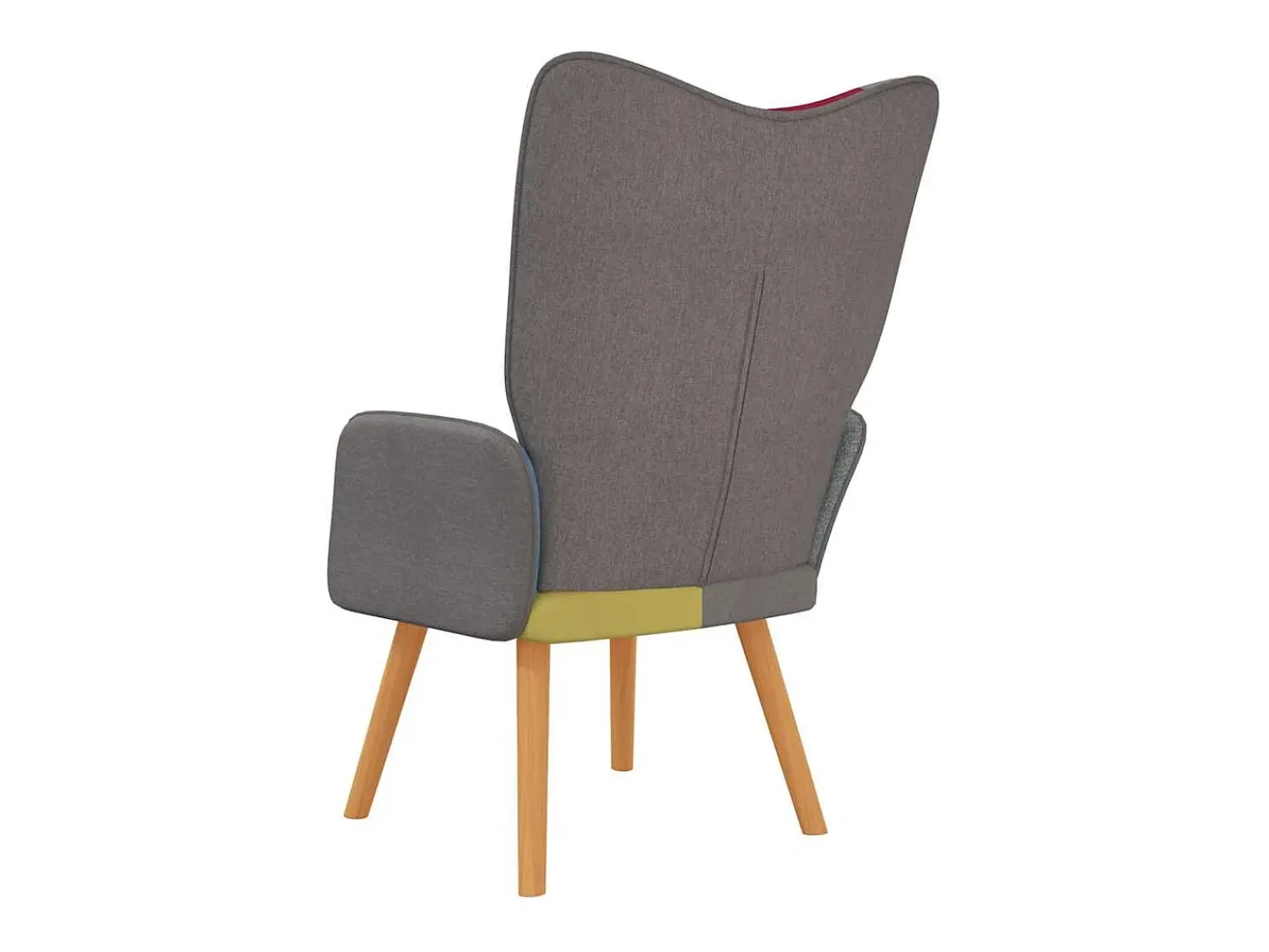 Poltrona* Poltrona | Cadeira Relax tecido de retalhos SHL769143 Multicor