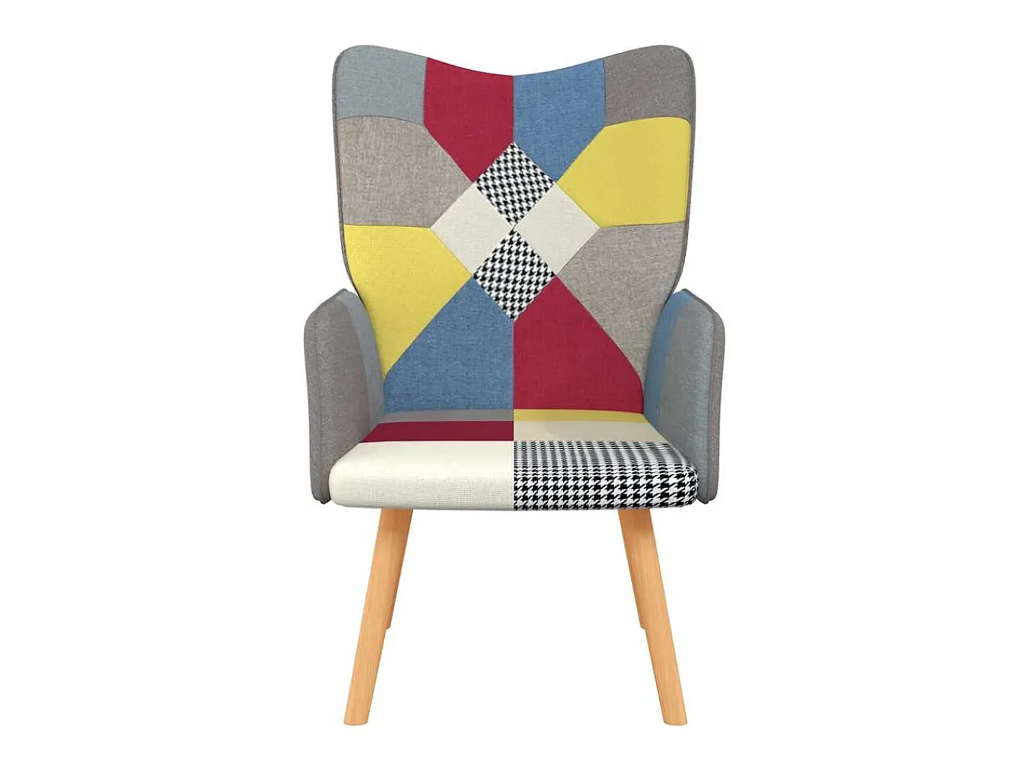 Poltrona* Poltrona | Cadeira Relax tecido de retalhos SHL769143 Multicor