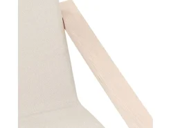 Clearance Poltrona | Cadeira Relax tecido cor SHL883802 Creme