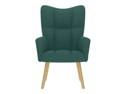 Online Poltrona | Cadeira Relax tecido verde-escuro SHL483573 Verde pinho
