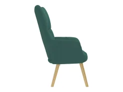 Online Poltrona | Cadeira Relax tecido verde-escuro SHL483573 Verde pinho