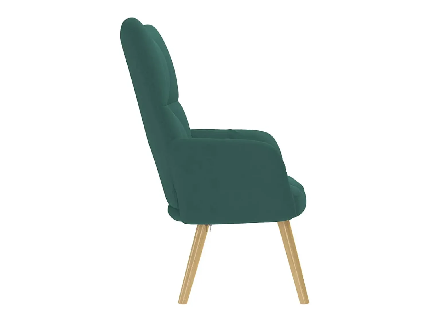 Online Poltrona | Cadeira Relax tecido verde-escuro SHL483573 Verde pinho
