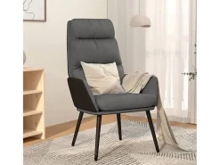 Clearance Poltrona | Cadeira Relax tecido -claro SHL576445 Cinzento