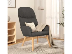 Best Poltrona | Cadeira Relax tecido cinzento-escuro SHL647577 Cinza antracite