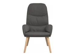Best Poltrona | Cadeira Relax tecido cinzento-escuro SHL647577 Cinza antracite