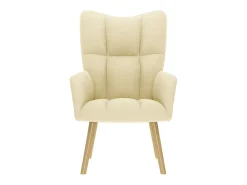 Poltrona* Poltrona | Cadeira Relax tecido cor SHL169392 Creme