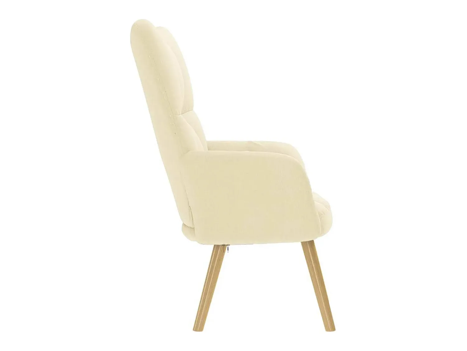 Poltrona* Poltrona | Cadeira Relax tecido cor SHL169392 Creme