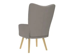 Poltrona| Poltrona | Cadeira Relax tecido cinzento-acastanhado SHL427223 Taupe