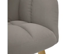 Poltrona| Poltrona | Cadeira Relax tecido cinzento-acastanhado SHL427223 Taupe