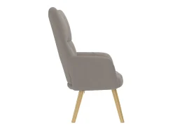 Poltrona| Poltrona | Cadeira Relax tecido cinzento-acastanhado SHL427223 Taupe