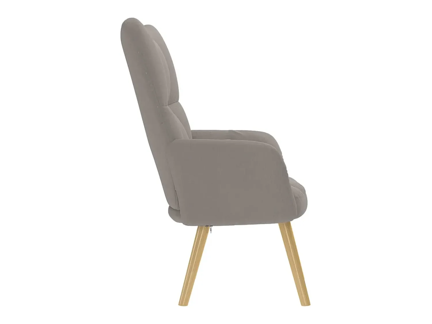 Poltrona| Poltrona | Cadeira Relax tecido cinzento-acastanhado SHL427223 Taupe