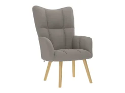 Poltrona| Poltrona | Cadeira Relax tecido cinzento-acastanhado SHL427223 Taupe