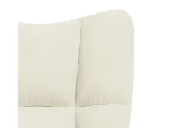 Poltrona* Poltrona | Cadeira Relax veludo branco nata SHL772537 Creme