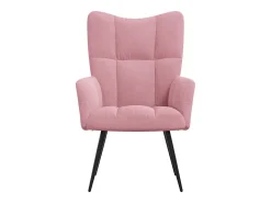 Poltrona* Poltrona | Cadeira Relax veludo SHL380564 Rosa