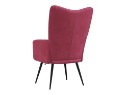Poltrona | Cadeira Relax veludo tinto SHL45355^ Poltrona