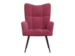 Poltrona | Cadeira Relax veludo tinto SHL45355^ Poltrona