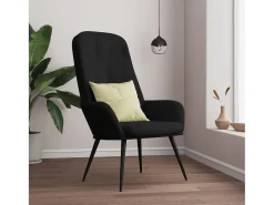 Poltrona| Poltrona | Cadeira Relax veludo SHL807413 Preto