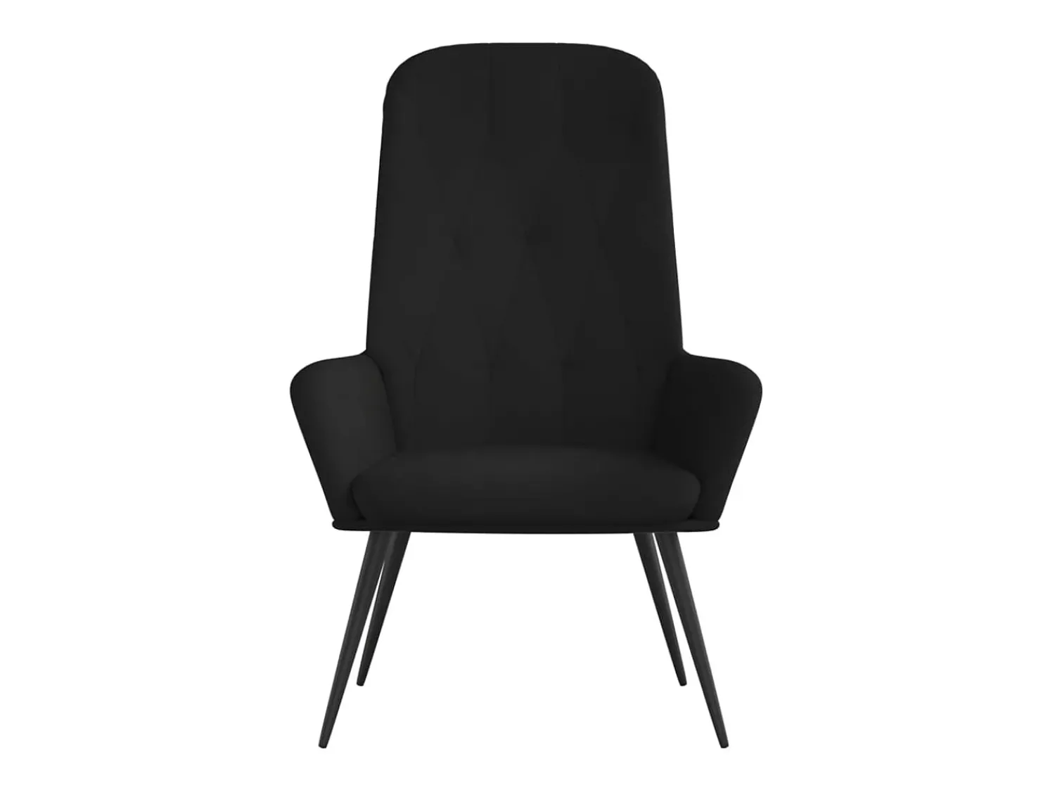 Poltrona| Poltrona | Cadeira Relax veludo SHL807413 Preto