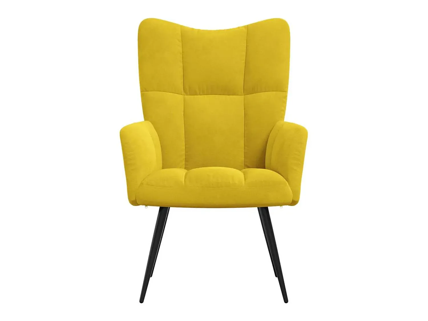 Best Poltrona | Cadeira Relax veludo mostarda SHL230176 Amarelo