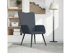 Outlet Poltrona | Cadeira Relax veludo cinzento-escuro SHL635181 Cinza antracite