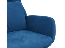 Poltrona| Poltrona | Cadeira Relax veludo SHL837508 Azul
