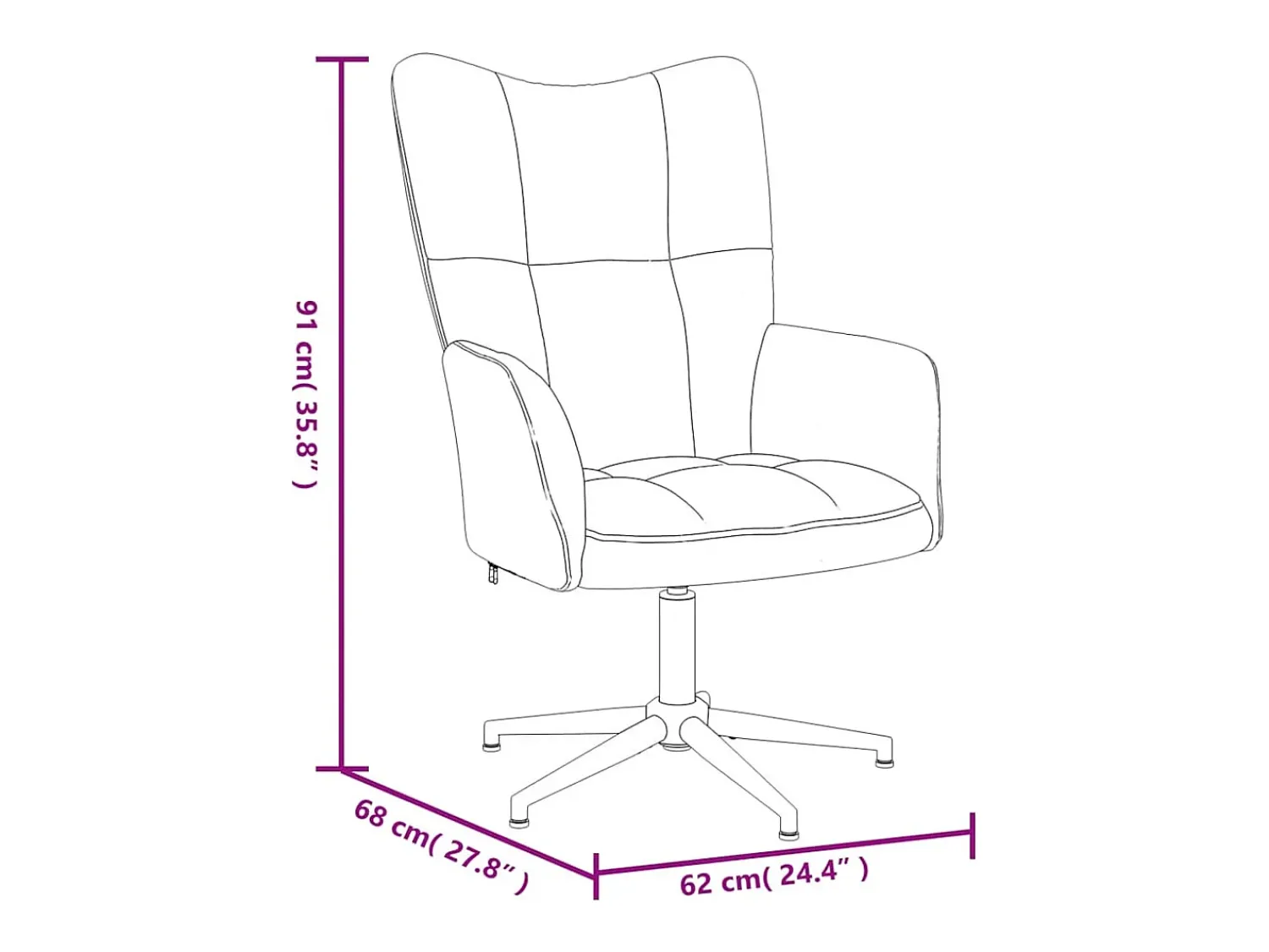 Poltrona| Poltrona | Cadeira Relax veludo SHL262859 Preto