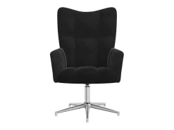 Poltrona| Poltrona | Cadeira Relax veludo SHL262859 Preto