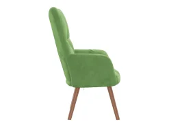 Poltrona* Poltrona | Cadeira Relax veludo -claro SHL190364 Verde