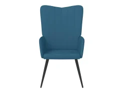 Online Poltrona | Cadeira Relax veludo SHL518612 Azul