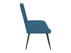 Online Poltrona | Cadeira Relax veludo SHL518612 Azul