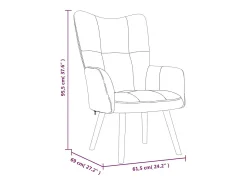 Poltrona | Cadeira Relax veludo SHL892921 Rosa