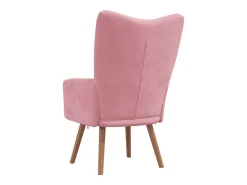 Poltrona | Cadeira Relax veludo SHL892921 Rosa
