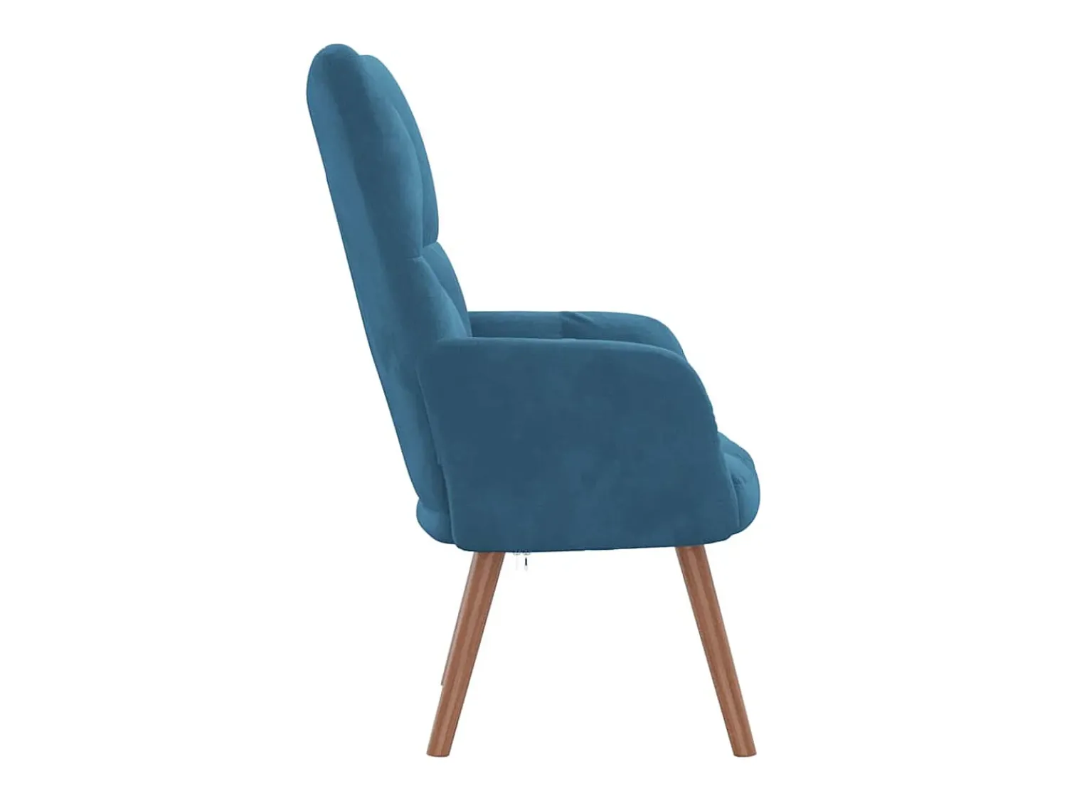 Poltrona| Poltrona | Cadeira Relax veludo SHL209370 Azul