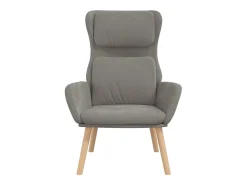Poltrona| Poltrona | Cadeira Relax veludo -claro SHL100146 Cinzento