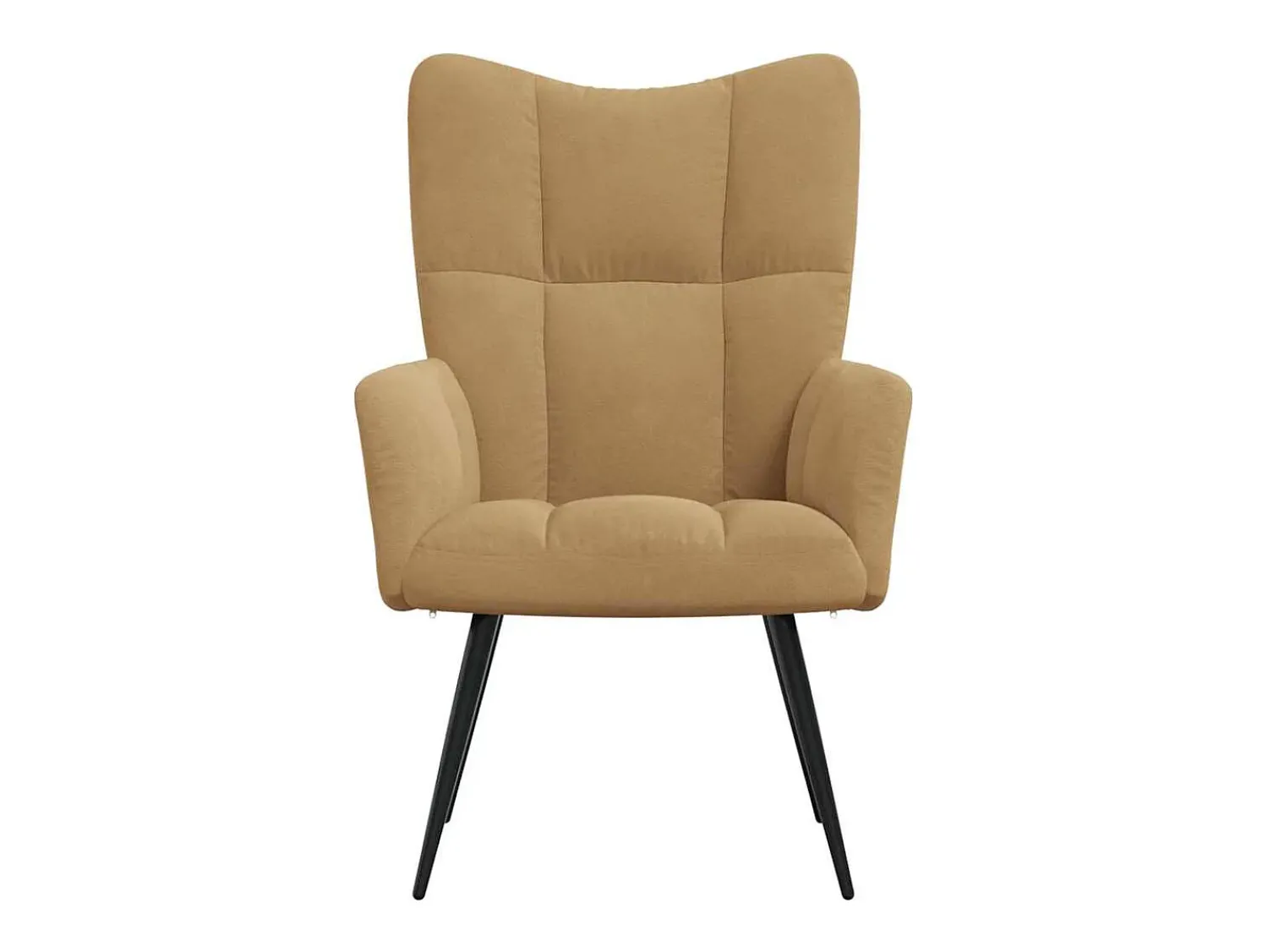 Outlet Poltrona | Cadeira Relax veludo SHL429789 Castanho