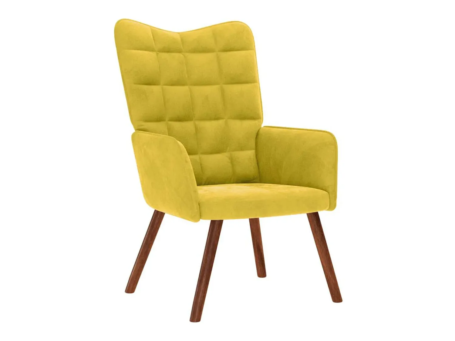 Poltrona| Poltrona | Cadeira Relax veludo SHL535987 Amarelo